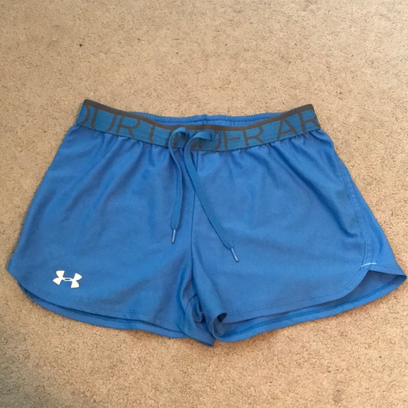 Under Armour Pants - Blue Underarmour workout shorts